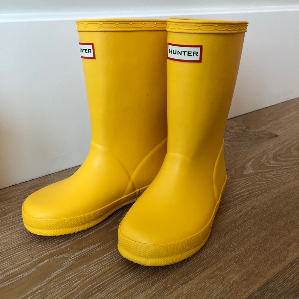 *Brand New* Kids Hunter Boots - UK 10, US 11B/12G